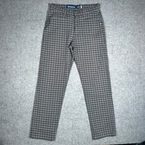 vintage Levi's SilverTab Denim jean Men 32x30(32x30) Gray grid Plaid Relaxed 90s